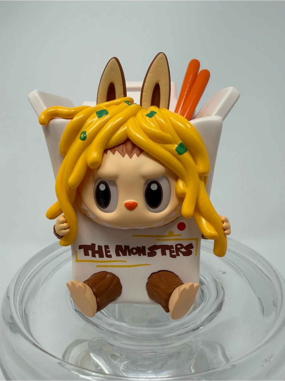LABUBU CHOW MEIN Popmart THE MONSTERS WACKY MART Series Vinyl Figure